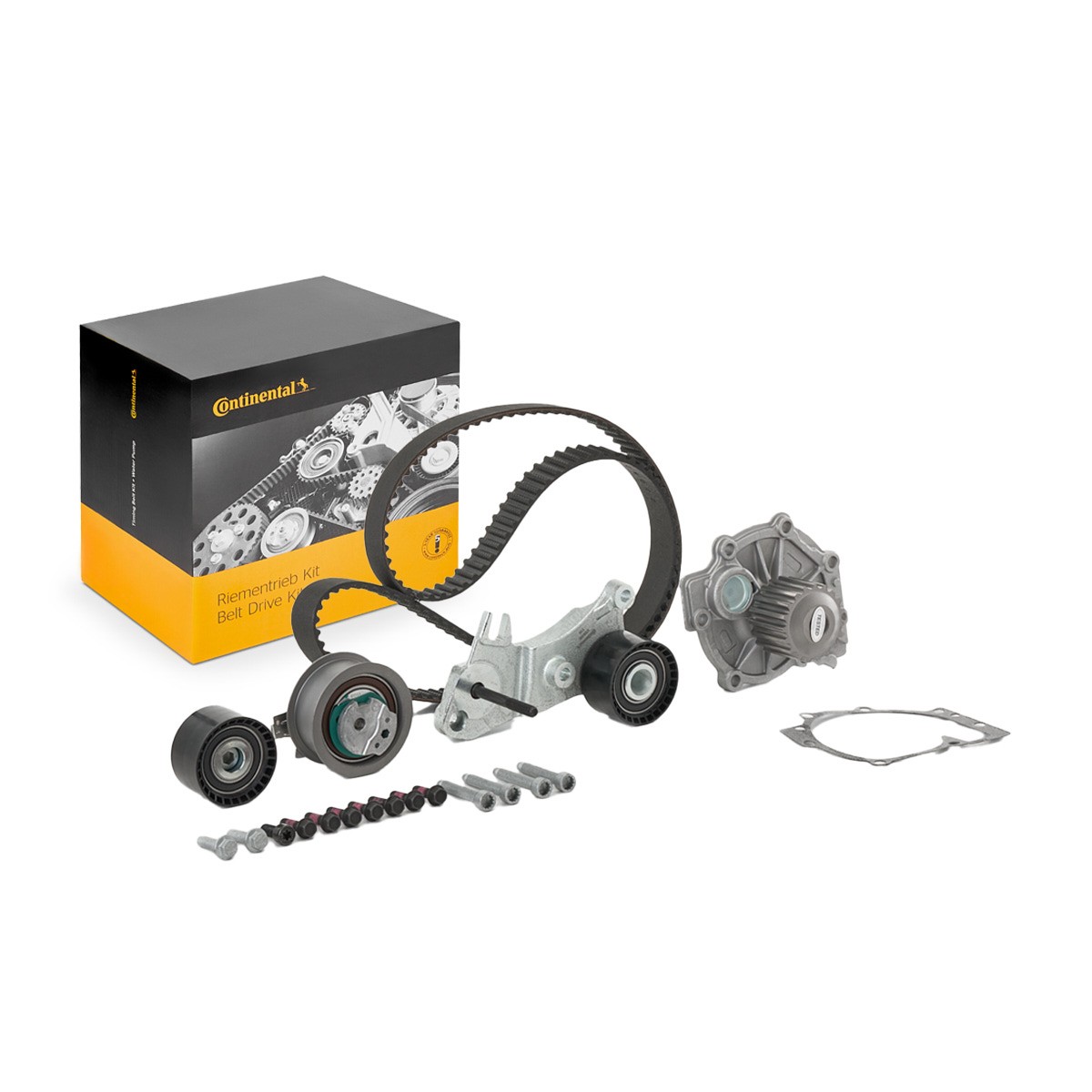 CONTITECH Water pump and timing belt kit CT1216WP3 CONTITECH CT1216WP3 TOYOTA HILUX Pick-up water pump and timing belt kit replacement