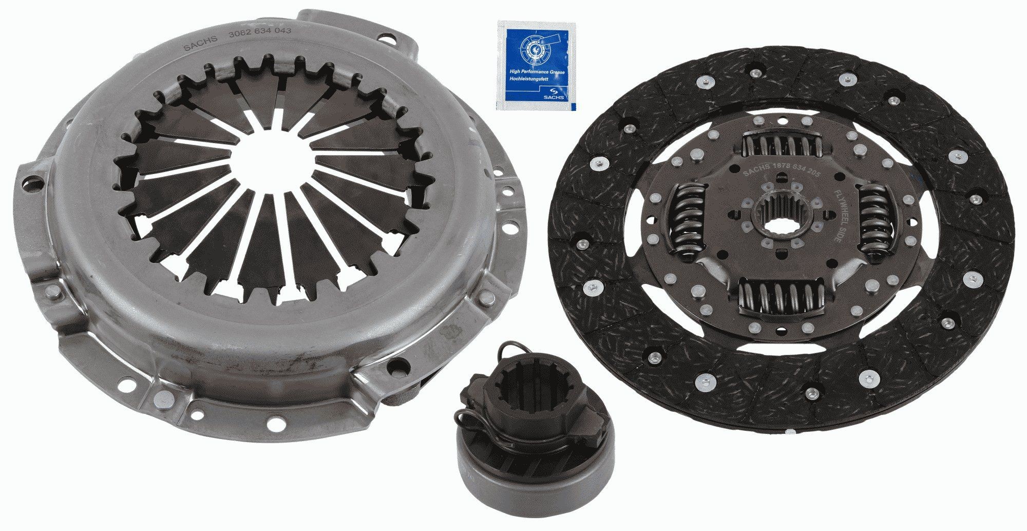 SACHS Clutch kit 3000 951 603 CHEVROLET CAMARO SACHS performance clutch 3000951603