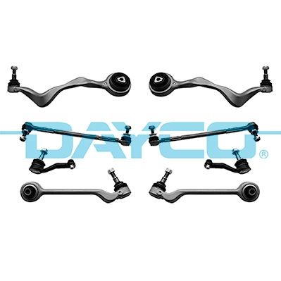 DAYCO Javítókészlet, keresztlengőkar KDSS131 DAYCO Szerelőkészlet vezetőkar KDSS131 értékelés