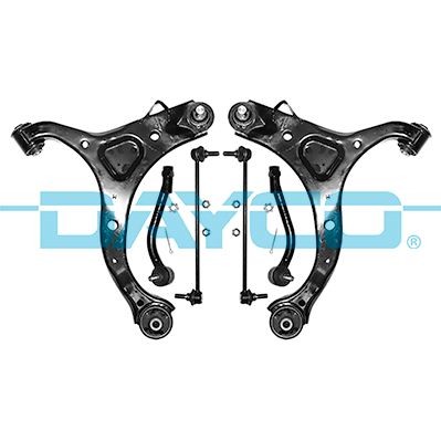DAYCO Sada na opravu priečneho závesného ramena KDSS146 Sada na opravu zavesenia kolesa DAYCO Volkswagen GOLF KDSS146