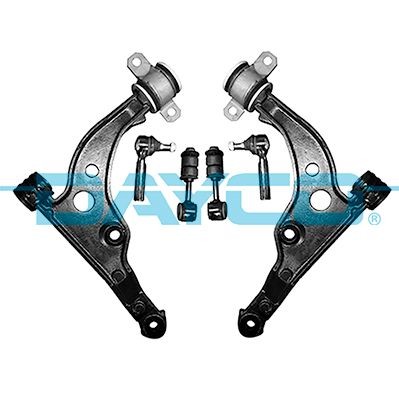 DAYCO Reparatieset, wieldraagarm KDSS148 DAYCO Draagarmset AUDI KDSS148