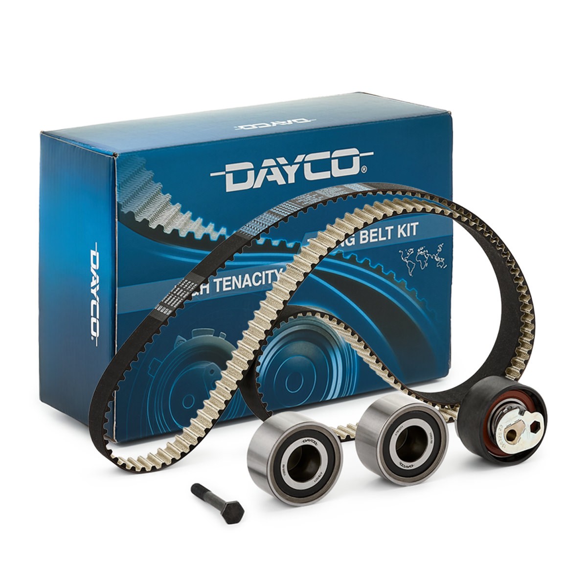 Kit cinghia di distribuzione DAYCO KTB1213 DAYCO KTB1213 Kit distribuzione JAGUAR XF 2020