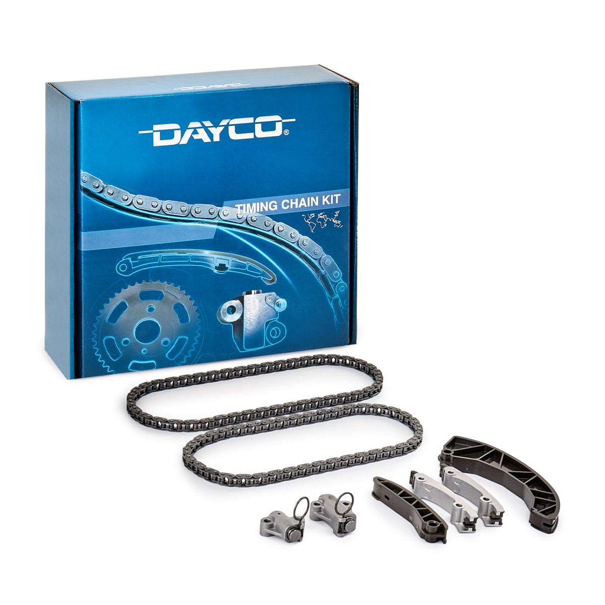DAYCO Registerkjedesett KTC1187 DAYCO KTC1187 Registerkjedesett KIA Picanto ba billige