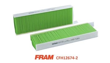 FRAM Pollenfilter CFH12674-2 CFH12674-2 Pollenfilter FIAT 500 FRAM
