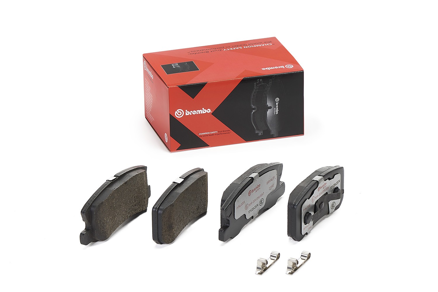 BREMBO Bromsbelägg P 54 031X BREMBO P 54 031X Bromsbelägg HYUNDAI H-1 Cargo (TQ) 2.4 180 hk 2021