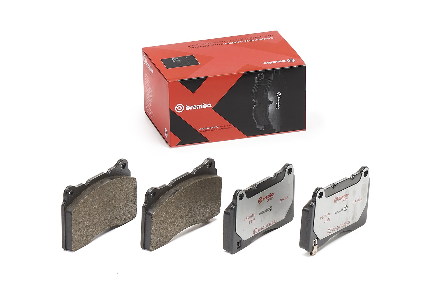 BREMBO Plaquettes de frein P 54 039X Jeu de plaquettes de frein BREMBO FR-V P 54 039X pas cher