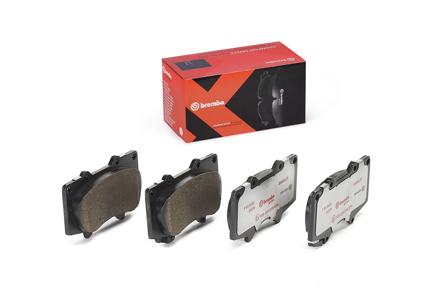 BREMBO Bromsbelägg P 83 066X BREMBO P 83 066X Bromsbelägg MITSUBISHI Pajero IV (V80) 3.8 i 4WD (V97W, V87W) 238 hk 2018