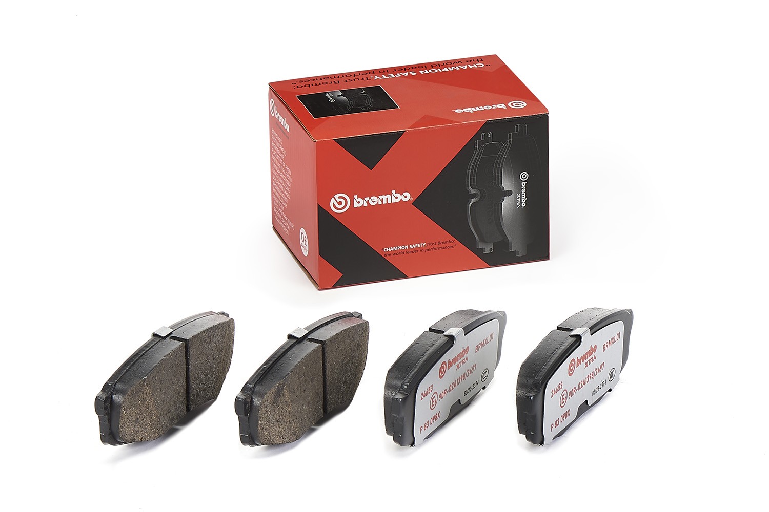 BREMBO Brzdové doštičky/platničky P 83 098X BREMBO P 83 098X Športové brzdové doštičky Toyota Pick-up Tundra lacné