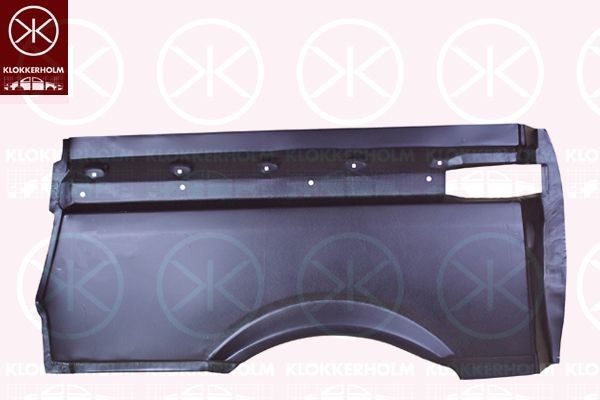 KLOKKERHOLM Bočnica 3542532 Bočnica KLOKKERHOLM Mercedes-Benz EQC 3542532
