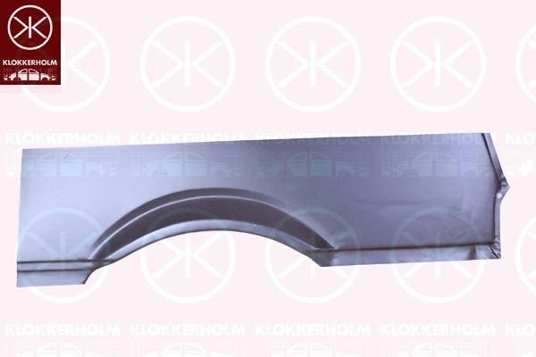 KLOKKERHOLM Bagskærm / Karrosseriside 3542534 Hjulbue KLOKKERHOLM Mercedes-Benz EQC 3542534