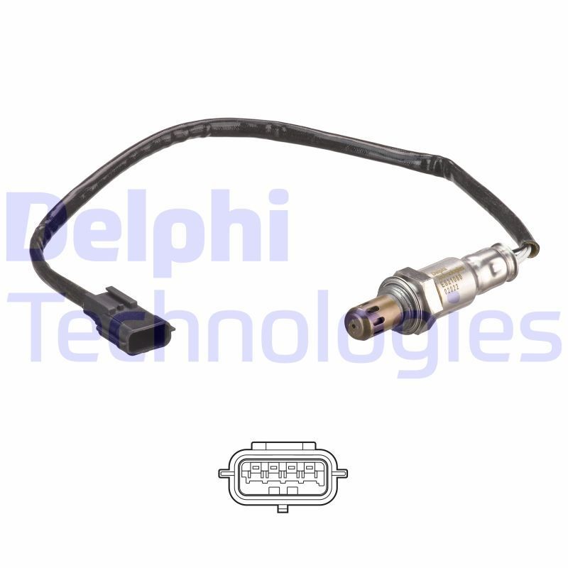 Lambdasonde DELPHI ES21060-12B1 DELPHI ES21060-12B1 Lambdasensor NISSAN TERRANO 2024