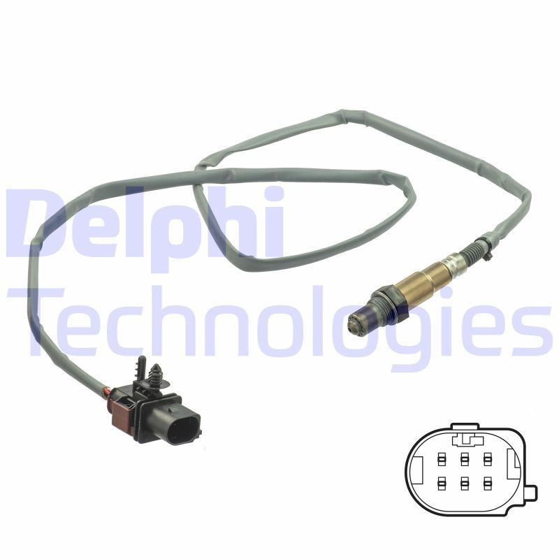 DELPHI Lambda andur ES21101-12B1 DELPHI ES21101-12B1 originaal Lambda andur Audi TT FV hind