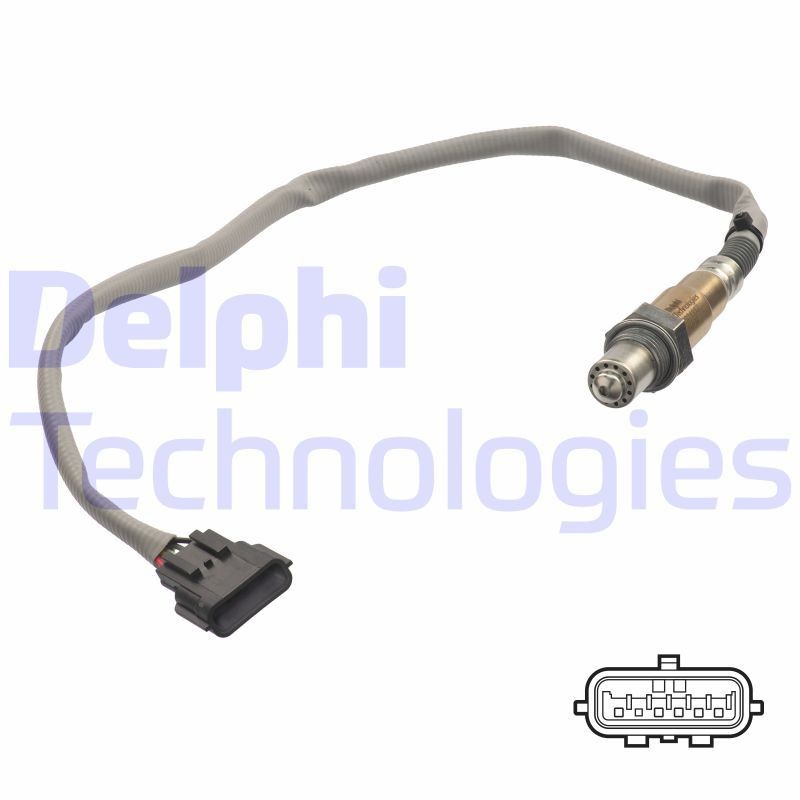 Lambdatunnistin DELPHI ES21117-12B1 DELPHI ES21117-12B1 NISSAN MICRA 2024 Nox anturi
