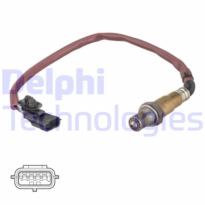 Lambdasonde DELPHI ES21172-12B1 DELPHI ES21172-12B1 Oksygensensor NISSAN TERRANO 2024