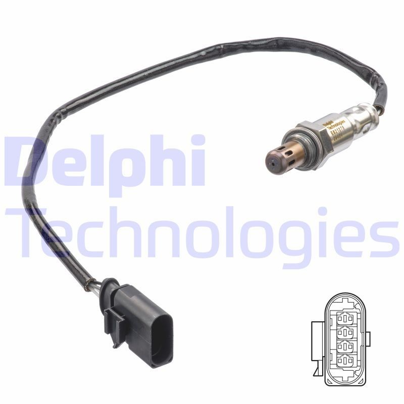 Sonda lambda DELPHI ES21278-12B1 DELPHI ES21278-12B1: Sonda de o2 Škoda FABIA 2016