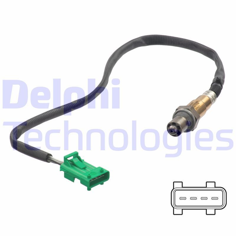 Αισθητήρας λάμδα DELPHI ES21316-12B1 DELPHI ES21316-12B1 Aisthitiras lamda CITROËN C5 2025