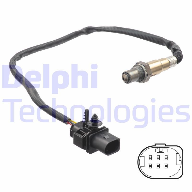 DELPHI Αισθητήρας λάμδα ES21351-12B1 DELPHI ES21351-12B1 Αισθητήρας λ Astra J Van / Hatchback (P10) γνήσια τιμες