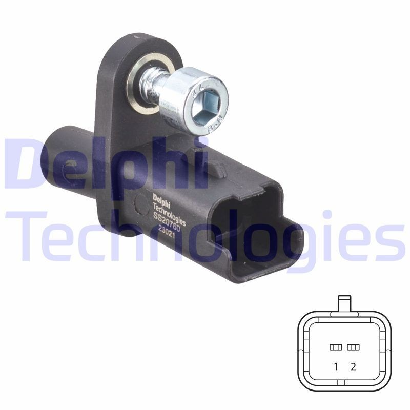 Sensor, rotações da roda DELPHI SS20760 DELPHI SS20760: Sensor rotações da roda Peugeot 3008 2022