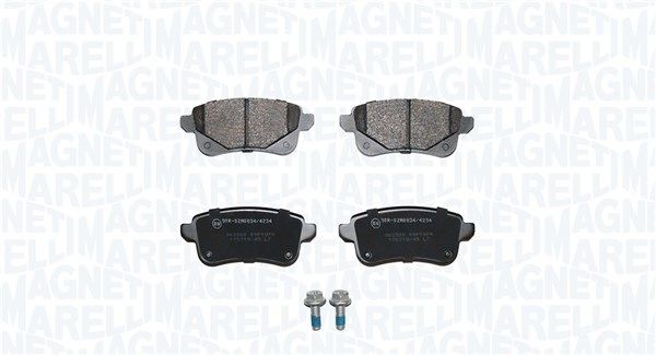 MAGNETI MARELLI Kit pastiglie freni 363916061193 363916061193 Pastiglie dei freni NISSAN X-TRAIL MAGNETI MARELLI costo