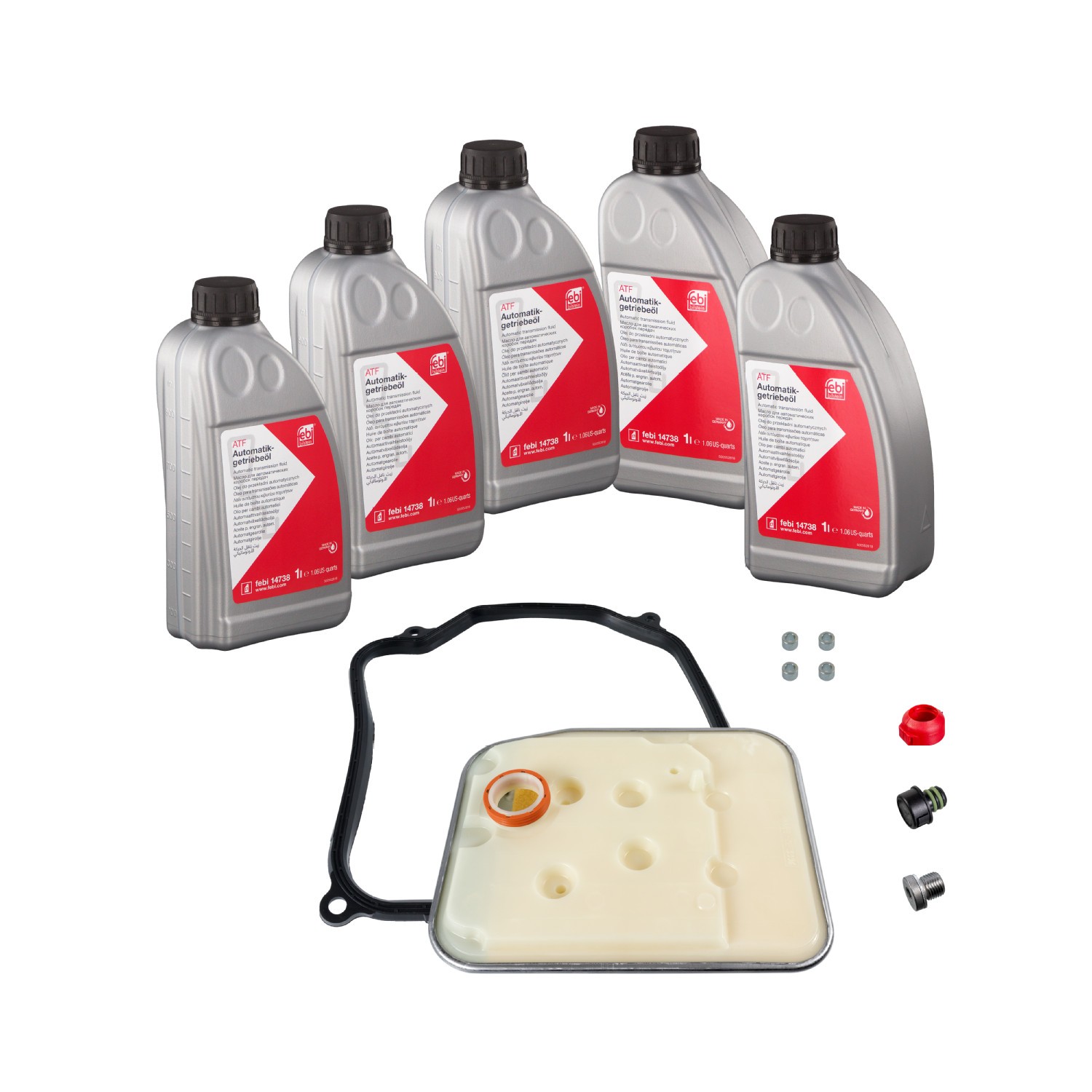 FEBI BILSTEIN Ölwechselkit für Automatikgetriebe 176856 176856 FEBI BILSTEIN Automatikölfilter ALFA ROMEO Kosten