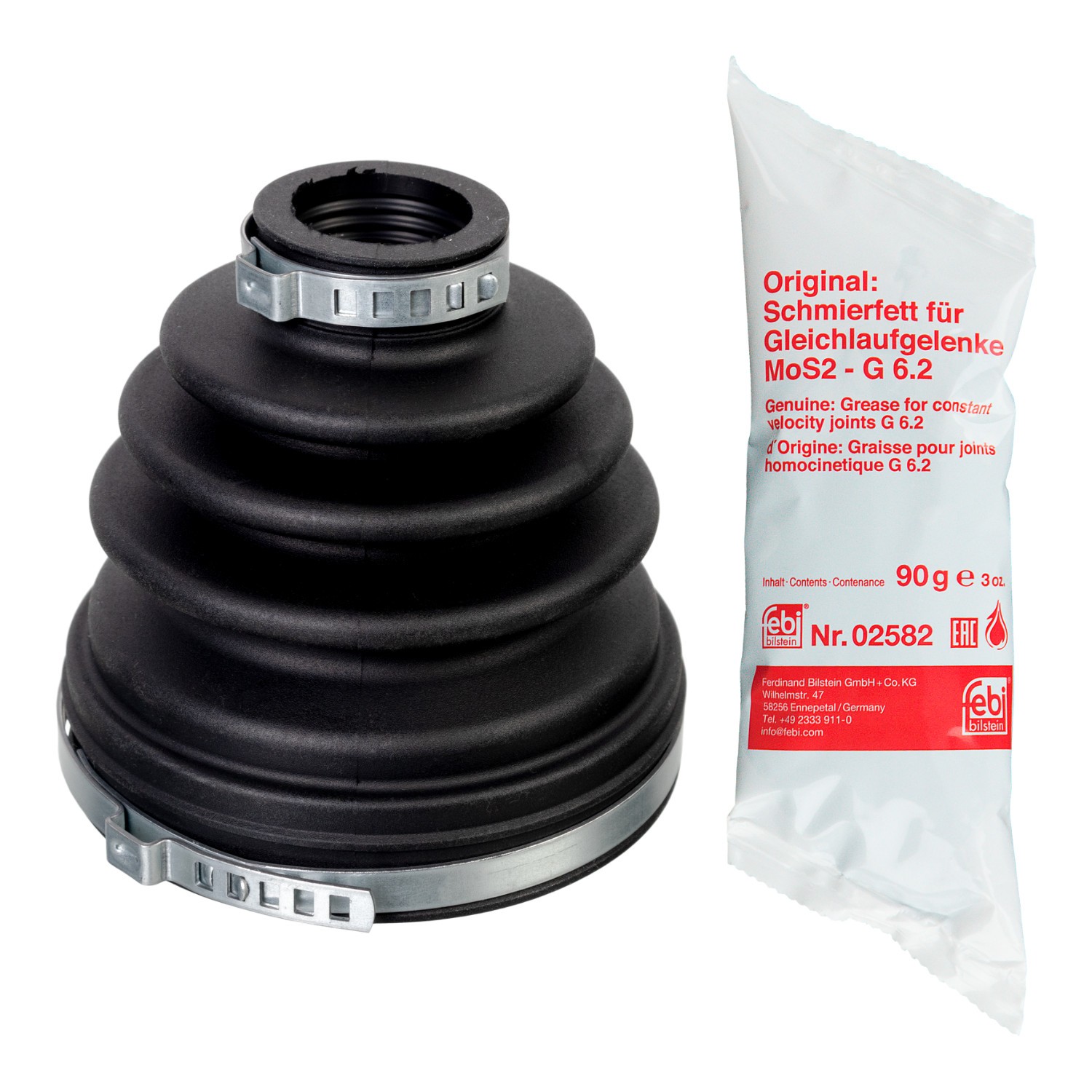 FEBI BILSTEIN Jogo de foles, veio de transmissão 176933 176933 Fole de transmissão FEBI BILSTEIN FORD FOCUS