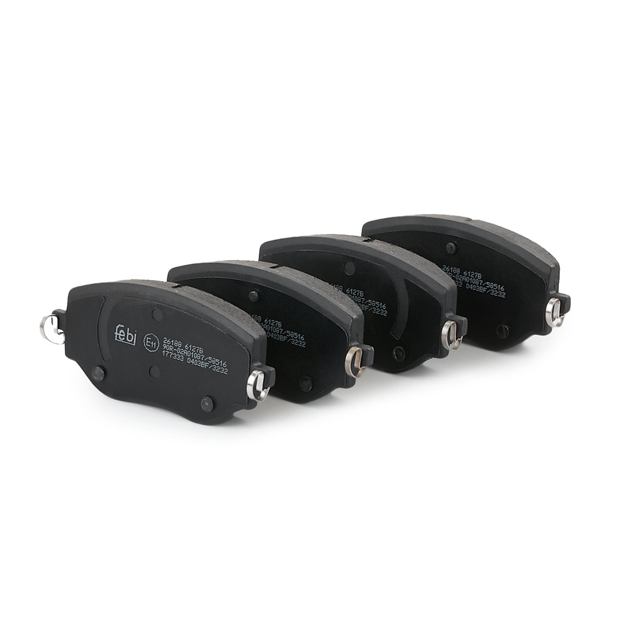 FEBI BILSTEIN Brake pad set 177333 Dacia LODGY FEBI BILSTEIN racing brake pads 177333