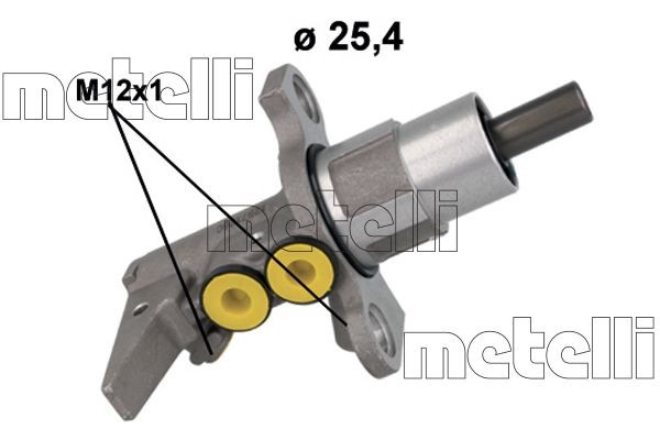 METELLI Hoofdremcilinder 05-1257 Hoofdrem, cilinder METELLI A5 05-1257 goedkoop