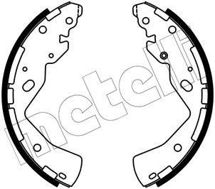 METELLI Kit ganasce freni 53-0668 53-0668 Ganasce freno METELLI NISSAN PRIMERA costo