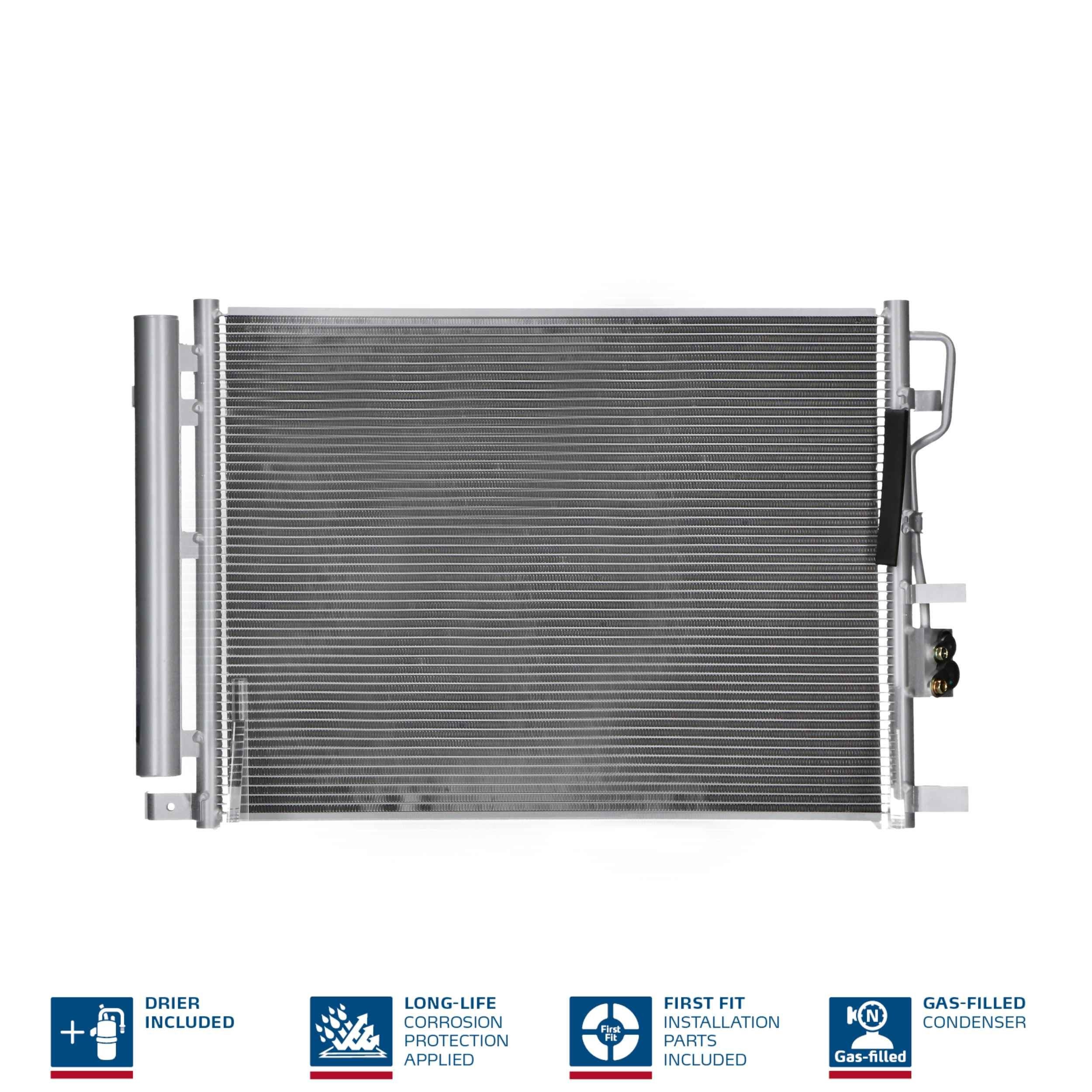 NISSENS Air conditioning condenser 941290 941290 NISSENS ac condenser for KIA SPORTAGE