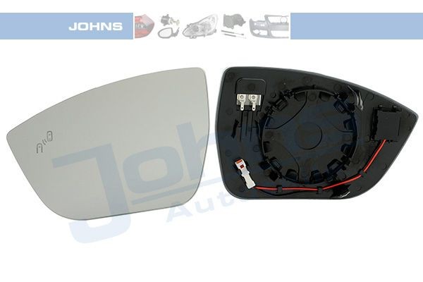 JOHNS Spoguļstikls, Ārējais atpakaļskata spogulis 67 81 37-82 JOHNS 67 81 37-82 Spoguļstikls Seat Ateca kh7 par izdevīgu cenu