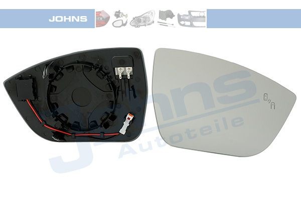 Sklo vonkajżieho zrkadla JOHNS 67 81 38-82 JOHNS 67 81 38-82 Sklo spätného zrkadla SEAT ATECA 2017