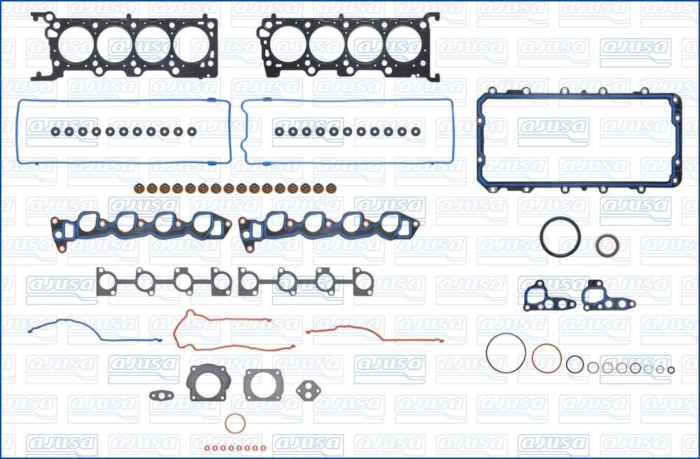 AJUSA Täydellinen tiivistesarja, moottori 50489000 AJUSA 50489000 FORD USA Mustang Mk6 Coupe täydellinen tiivistesarja moottori