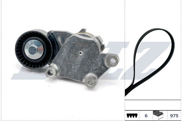 DOLZ Moniurahihnasarja SKD194A SKD194A DOLZ Moniurahihnasarja Peugeot 806 hinta