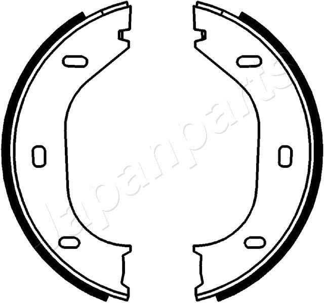 JAPANPARTS Ganasce freno a mano GF-0233AF JAPANPARTS GF-0233AF Ganasce freno a mano AR8 Camion pianale/Telaio (280) prezzo