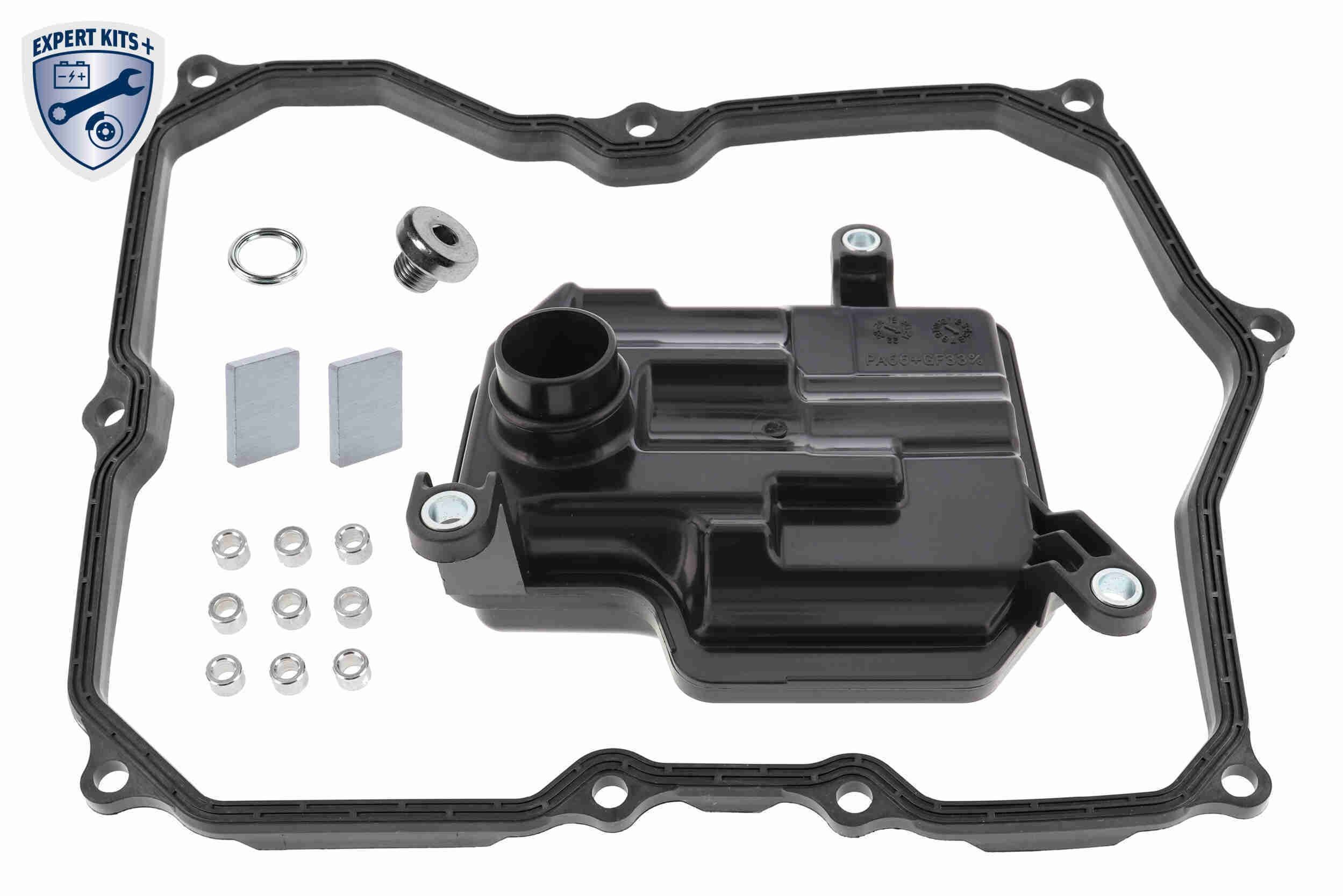 VAICO Kit de mudança de óleo de caixa automática V10-7344-BEK VAICO V10-7344-BEK Conjunto de peças, mudança de óleo, caixa de vel. automática VW Crafter Camião de plataforma a um preço acessível