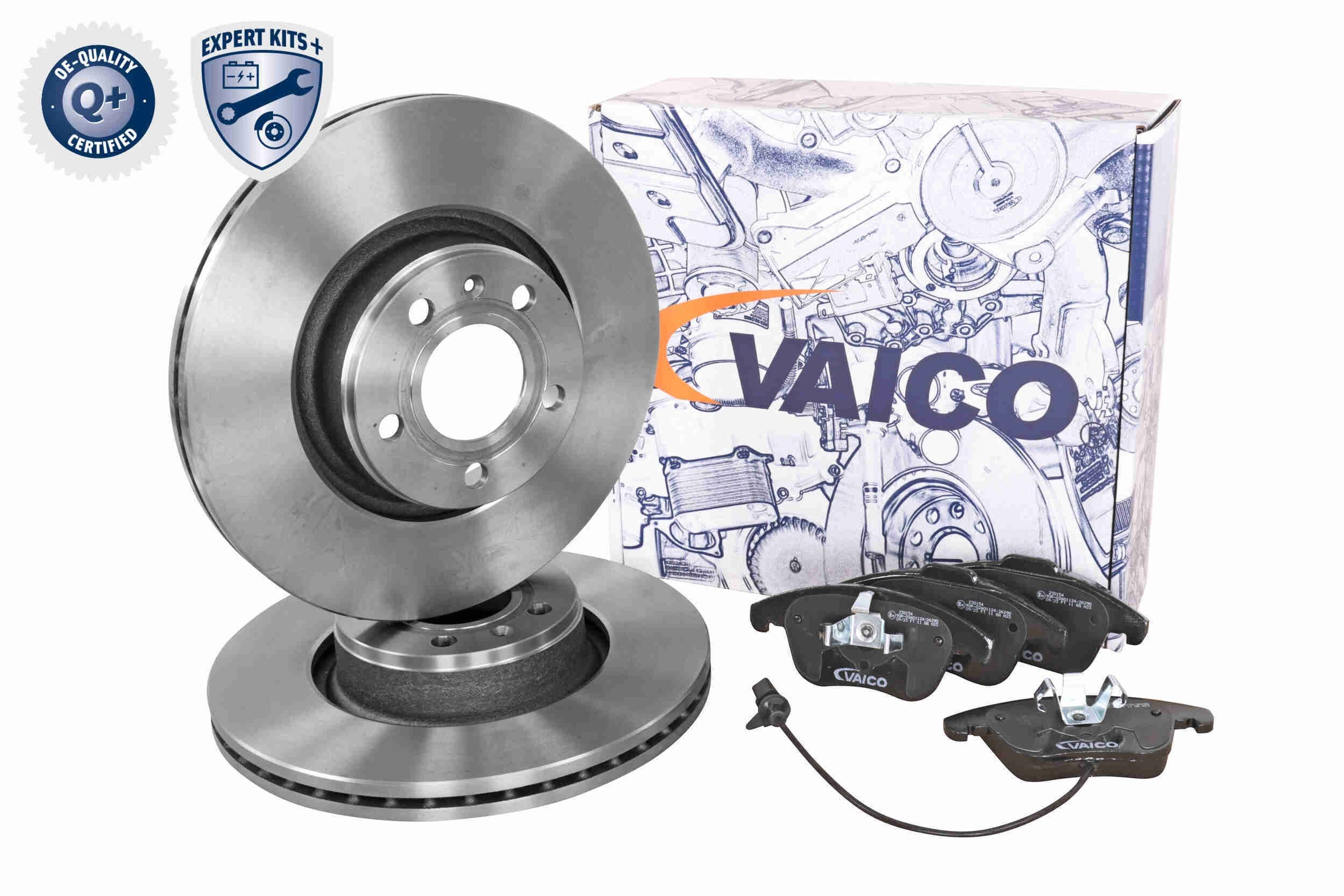 VAICO Σετ φρένων, δισκόφρενα V10-7396 VAICO V10-7396 Δισκόπλακες & τακάκια φρένων Audi A4 B9 Avant σε χαμηλές τιμές