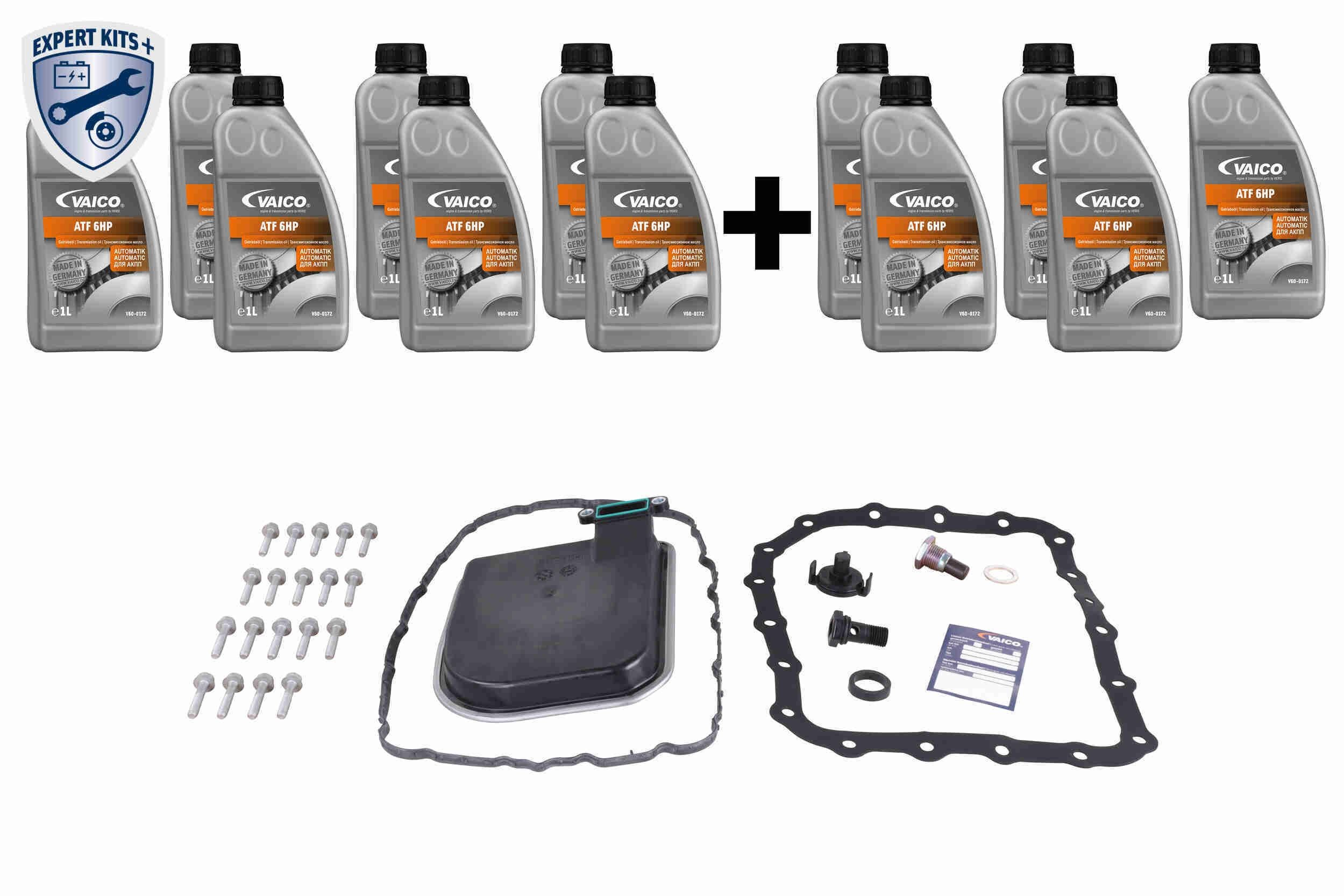 Kit de mudança de óleo de caixa automática VAICO V52-0470-XXL VAICO V52-0470-XXL Conjunto do filtro hidráulico caixa velocidades automática Hyundai SANTA FE 2018