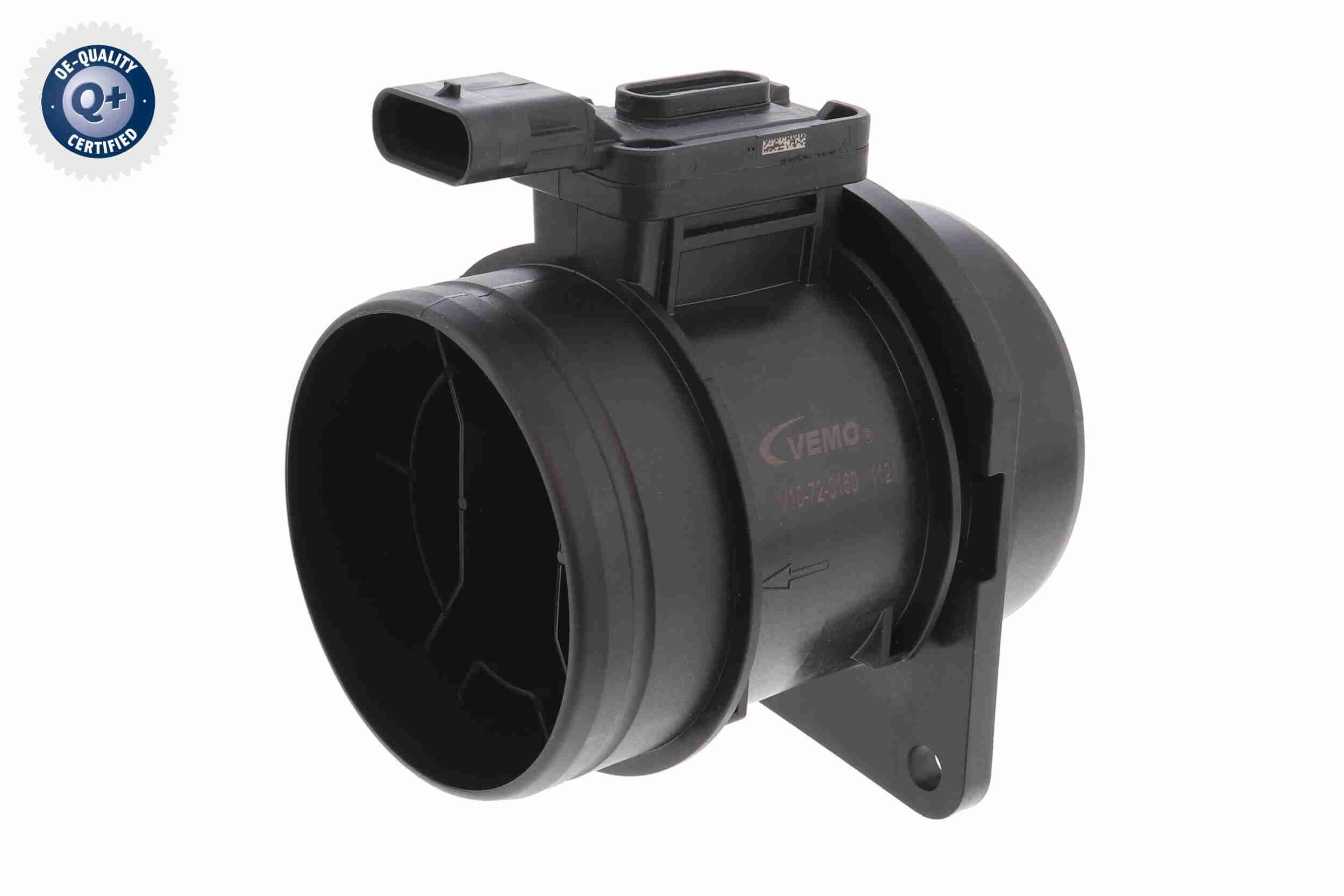 Medidor de massa de ar VEMO V10-72-0160 VEMO V10-72-0160: Sensor MAF Seat LEON 2014