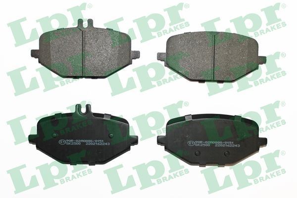LPR Brake pad set 05P2243 LPR 05P2243 MERCEDES-BENZ GLE Coupe (C167) racing brake pads replacement