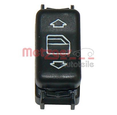 METZGER Kytkin, lasinnostin 0916022 METZGER 0916022 MERCEDES-BENZ G-sarja ikkunannostimen katkaisin