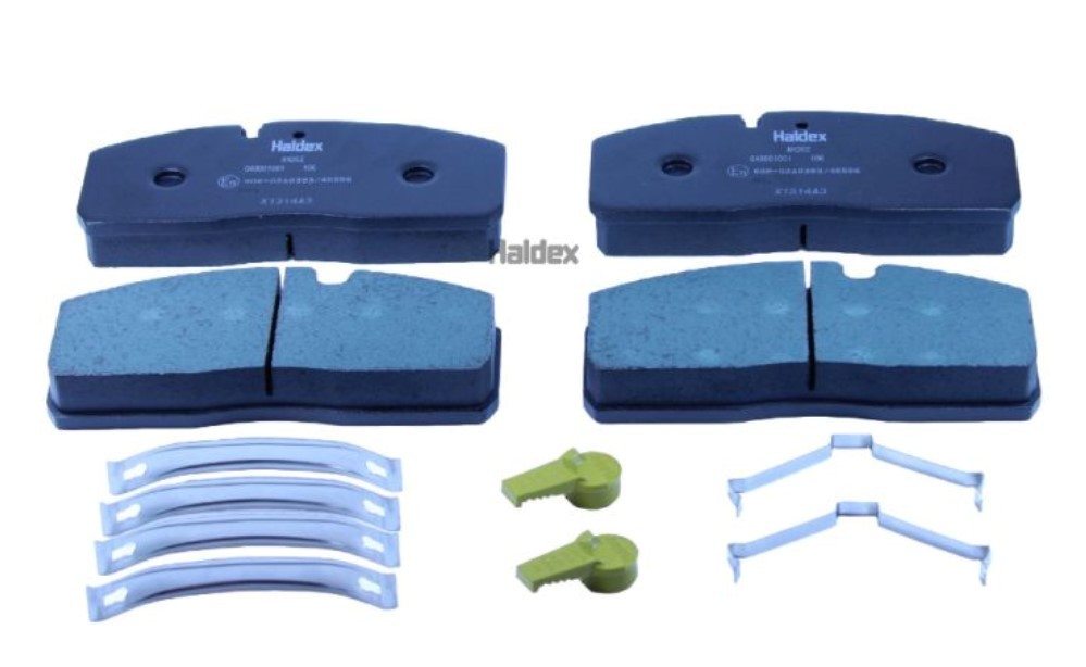 HALDEX Τακάκια φρένων 640001002 640001002 Σετ τακάκια MERCEDES-BENZ GLA HALDEX