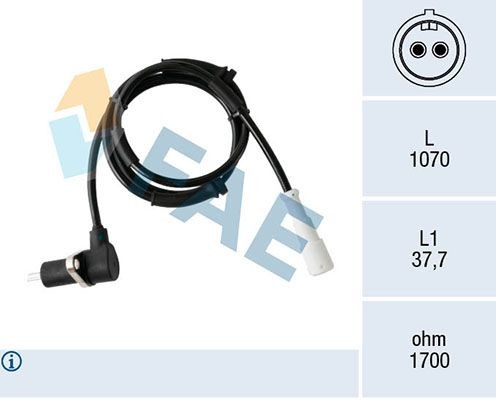 FAE ABS-Sensor 78388 78388 Drehzahlfühler FIAT UNO FAE kaufen