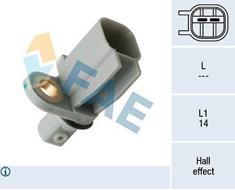 FAE ABS-givare 78450 78450 FAE abs-givare FORD TRANSIT CONNECT