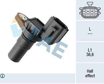 Omdrejningssensor, automat gear FAE 79489 FAE 79489 Hastighedssensor Nissan JUKE 2015