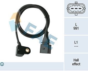 FAE Nokkenassensor 79491 79491 Nokkenassensor Volkswagen CADDY FAE