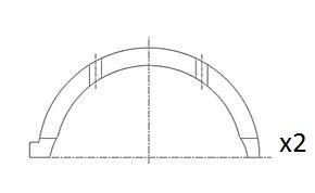 FAI AutoParts Disco distanciador, cigüeñal BT3043-STD coche Discos del cigüeñal FAI AutoParts BT3043-STD comprar