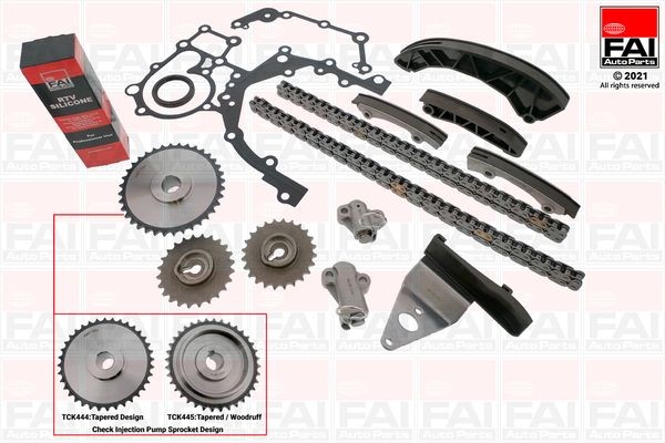 FAI AutoParts Mootori keti komplekt TCK444 FAI AutoParts TCK444 Juhtkett Elantra III Sedaan (XD) originaal hind