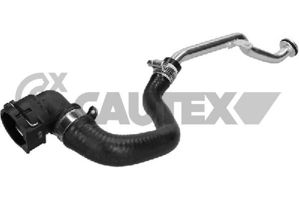 CAUTEX Tubo, válvula do regulador de velocidade 771610 Válvula de recirculação dos gases de escape CAUTEX Opel ASTRA 771610