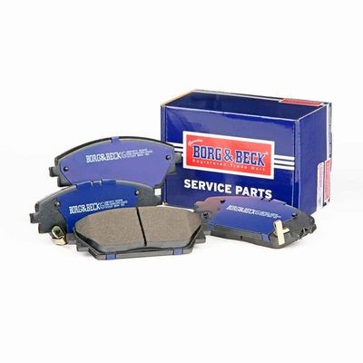 BORG & BECK Bremseklosser BBP2873 Sportsbremseklosser MITSUBISHI BORG & BECK BBP2873