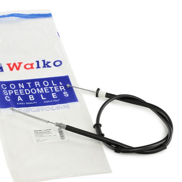 METZGER Tautrekk, håndbremse 12.0724 Håndbremsekabel METZGER 124 12.0724 billige